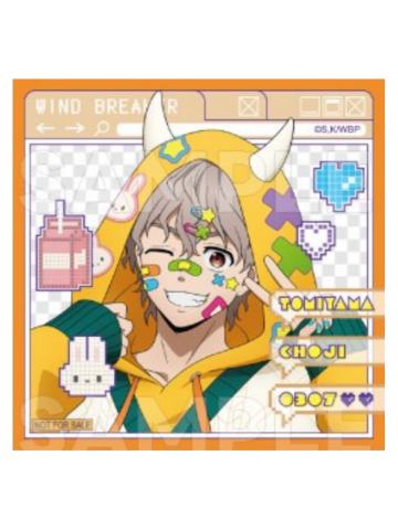 兔耳山丁子-agf派克大衣特典贴纸