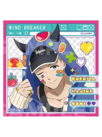 梅宫一-agf派克大衣特典贴纸