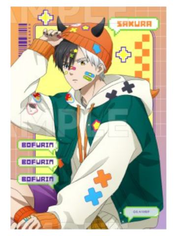 樱遥-agf派克大衣agf派克大衣明信片