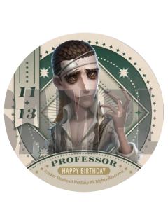 教授-2025生日蛋糕特典吧唧