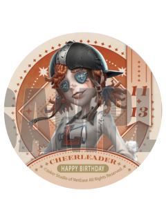 拉拉队员-2025生日蛋糕特典吧唧