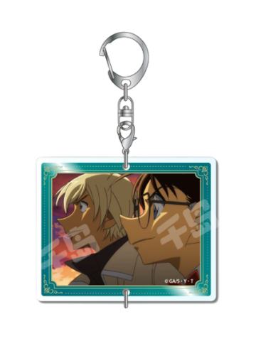 江户川柯南&安室透-2025 CONAN LAND亚克力钥匙扣 OP&ED ver.