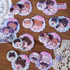 糖果豆豆系列mini徽章