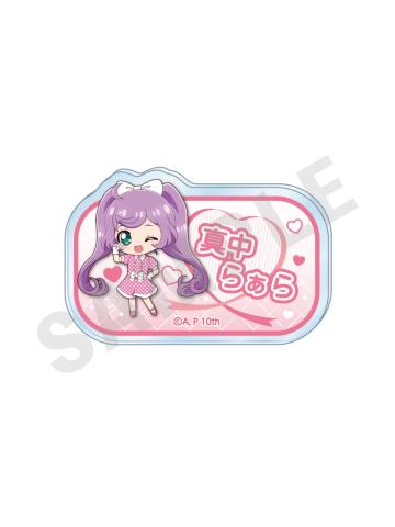 真中啦啦-波点连衣裙Q版名牌