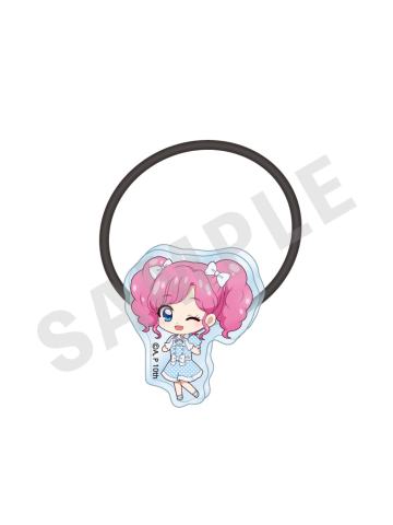 天羽圆香-波点连衣裙亚克力发圈