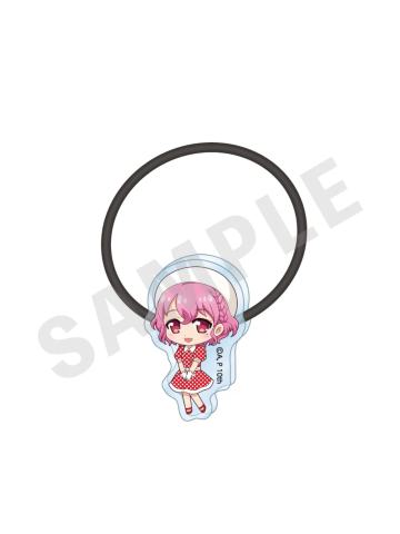 莉安娜-波点连衣裙亚克力发圈