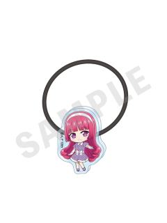 北条索菲-波点连衣裙亚克力发圈