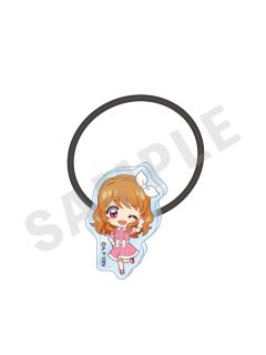 大空明-波点连衣裙亚克力发圈