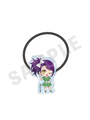 东堂诗音-波点连衣裙亚克力发圈