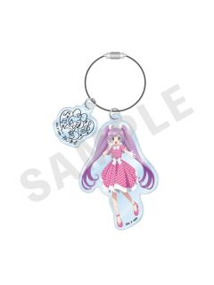 真中啦啦-波点连衣裙钥匙扣