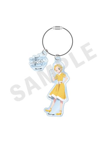 新条雏姬-波点连衣裙钥匙扣