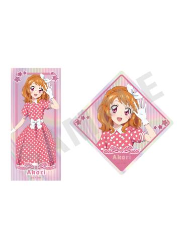 大空明-波点连衣裙极光贴纸套装