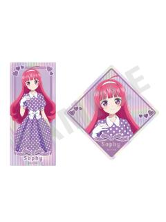 北条索菲-波点连衣裙极光贴纸套装