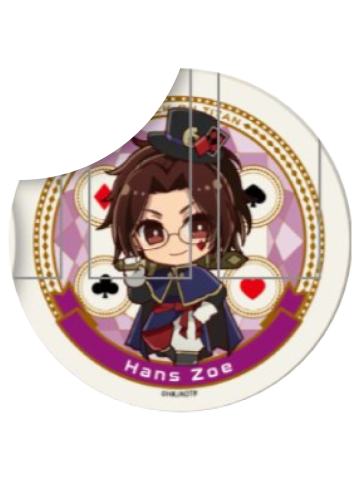 韩吉·佐耶-公主咖啡联动扑克牌系列杯垫