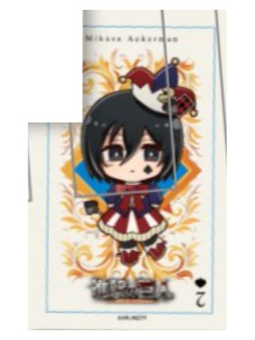 三笠·阿克曼-公主咖啡联动扑克牌系列小卡套装