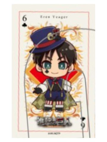 艾伦·耶格尔-公主咖啡联动扑克牌系列小卡套装