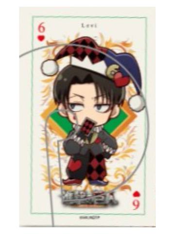 利威尔·阿克曼-公主咖啡联动扑克牌系列小卡套装