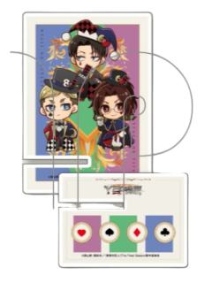 多人B-公主咖啡联动扑克牌系列亚克力支架