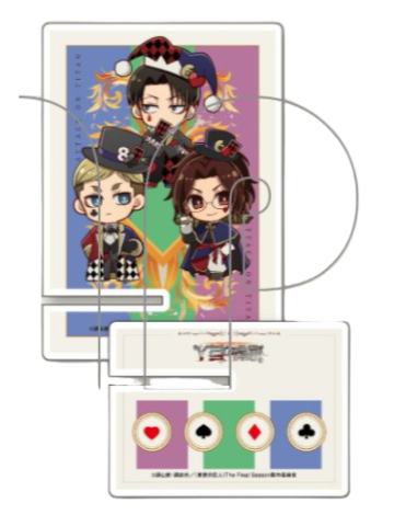 多人B-公主咖啡联动扑克牌系列亚克力支架