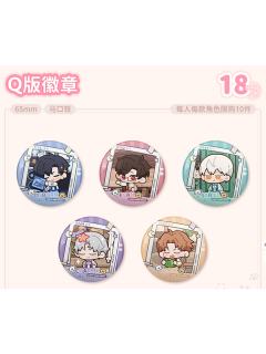 线条小狗联名主题Q版徽章第二弹