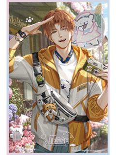 夏鸣星A-线条小狗联名主题双闪色纸第二弹