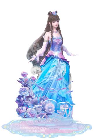 缔默-看东方限定单人立牌