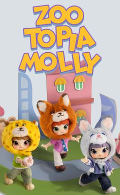 疯狂动物城2系列1/12可动人偶