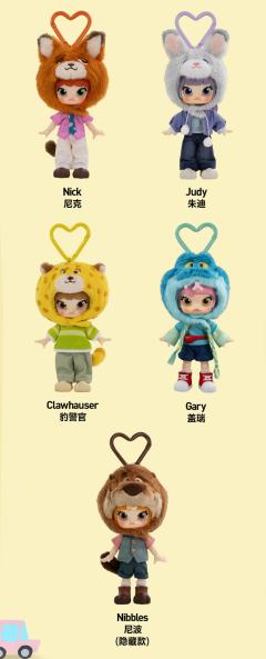 疯狂动物城2系列1/12可动人偶-资料图