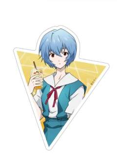 绫波丽-秋叶原联动制服.ver贴纸