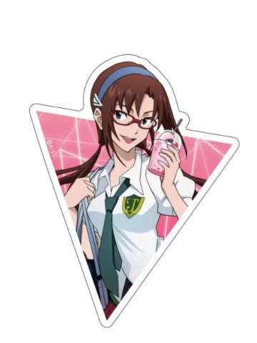 真希波-秋叶原联动制服.ver贴纸