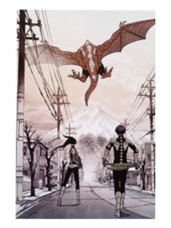 亚白米娜&保科宗四郎-原画展明信片套装