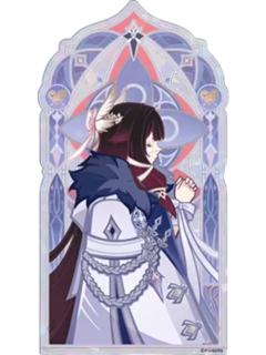 哥伦比娅-霜痕与权焰系列可组合透光亚克力立牌 