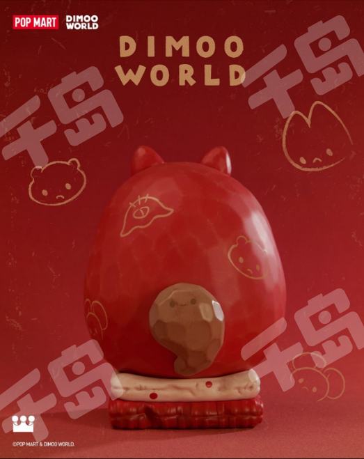 POP MART DIMOO 鲷鱼烧 日本限定版 POP MART JAPAN on X: 