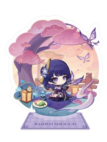 雷电将军-提瓦特展主题系列 Q版立牌