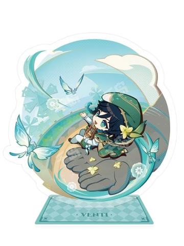 温迪-提瓦特展主题系列 Q版立牌