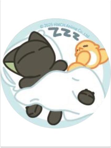 罗小黑&比丢1-晚安喵系列徽章