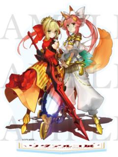 尼禄·克劳狄乌斯&玉藻前-wada展大亚克力立牌