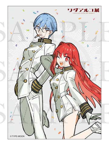 苍崎橙子&苍崎青子-wada展明信片