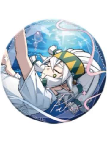 帕洛斯-临渊系列闭眼ver.圆形角色徽章