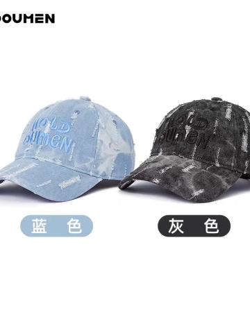 做旧牛仔棒球帽