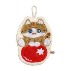 面包猫擦手巾-资料图