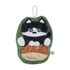 面包猫擦手巾-资料图