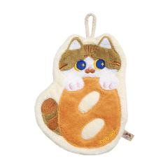 面包猫擦手巾-资料图