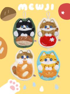 原创猫咪可爱擦手巾系列2