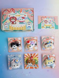 狸花猫卷卷胸针-资料图