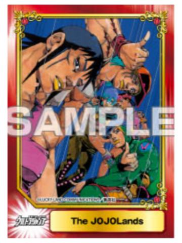 JOJO的奇妙冒险多人-scf2025特典卡