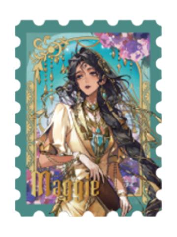 梅姬-第六弹邮票套组