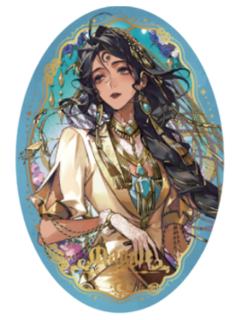 梅姬-第六弹椭圆徽章