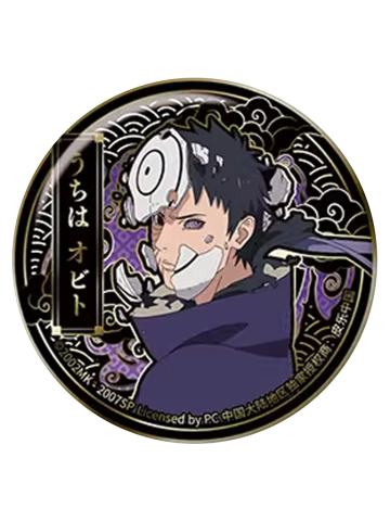 宇智波带土-疾风传雕金徽章