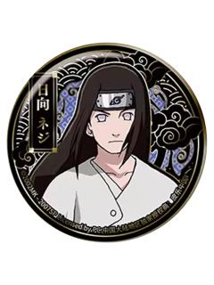 日向宁次-疾风传雕金徽章